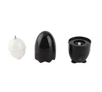 Baxnore Spinner à œufs portable doré, outil de cuisson des œufs, gadgets de cuisine pour les parents, mélange parfaitement le jaune et le blanc pour toutes les tailles d'œufs, fabr