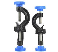 Baxnore Stand Clamp Holder 2PCS en aluminium Croix Clamp Heavy Duty oratoire Clamp Titulaire avec vis de fixation pour la chimie des expériences projets scolaires Science recherch