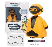 Baxnore Stylo à Induction de Voiture Robot à Ligne de Dessin inductive, Suivi éducatif interactif pour Apprendre à Jouer, Cadeau créatif, Plastique alimenté par Batterie, Paquet de (777-631 Robots)