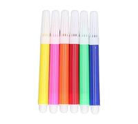 Baxnore Stylos marqueurs de peinture acrylique 6 pièces à base d'eau couleurs vives et vibrantes écriture lisse grande pointe pour bricolage artisanat scrapbooking création artisti