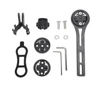 Baxnore Support de chronomètre de vélo en Alliage d'aluminium Speedmeter Support de Fixation pour Ordinateur Support pour CatEye Bryton Série Wahoo Léger Durable Réglable Angle de