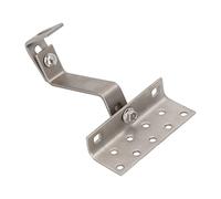 Baxnore Support de Montage pour Panneau Solaire Crochet de Toit réglable en Acier Inoxydable 304 Système de Montage PV résistant positionnable à 180 ° pour Les installations de toi