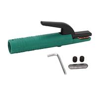 Baxnore Support d'électrode de soudage en cuivre robuste 500A avec poignée anti-brûlure, pince multi-angle pour soudage à l'arc, machines de soudage à bâton MMA de qualité professi