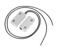 Baxnore Surveillance de commutateur d'alarme de sécurité de porte-fenêtre normalement fermée pour portes métalliques, usage commercial, boîtier en alliage de zinc, distance de déte
