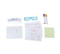Baxnore Tablette d'écriture LCD, planche à dessin électronique pour gribouillage, jouets éducatifs pour erreur 2029, maison, salle de classe, voyage, motif spatial de 10 pouces, lé
