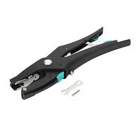 Baxnore Tag de rebond automatique Pliant Applicateur Puncher Tagger Tagger Alloy Livestock Tool for Pig Sheep Goat Cow Boving Black 27cm 363g