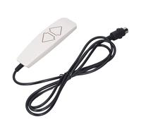 Baxnore Télécommande Universelle à 2 Boutons pour Fauteuil releveur électrique inclinable. Matériau ABS de qualité supérieure. Facile à Installer. Prise Ronde Durable à 5 Broches.