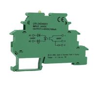 Baxnore Terminal de relais statique ultra fin 6,2 mm Module de relais mince 100 mA normalement ouvert avec indicateur LED Contacteur AgSnO2 IP20 pour contrôle industriel Phoenix 29