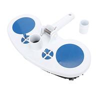 Baxnore Tête d'aspiration de Piscine Professionnelle Tête d'aspirateur de Piscine Lourde Accessoire de Nettoyage de l'étang Durable avec Ressort en Acier Inoxydable pour la Piscine