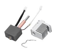 Baxnore Tête d'impression d'extrudeuse 3 Hotend, buse de 0,4 mm, alliage de Ti en laiton, kit Hotend d'imprimante 3D haute performance, construction entièrement métallique, instal