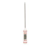 Baxnore Thermomètre alimentaire en forme de stylo Thermomètre liquide en acier inoxydable Thermomètre numérique électronique avec écran LCD Mesure rapide de la température pour la