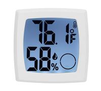 Baxnore Thermomètre et hygromètre d'intérieur numérique, moniteur de température et d'humidité de haute précision avec grand écran LCD, pour la maison, le bureau, la crèche, l'entr
