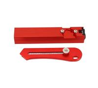 Baxnore Tondeuse à chants professionnelle 3 en 1, outil de travail du bois pour couper, chanfreiner, couper des meubles, fabrication d'armoires, acier allié, alliage d'aluminium