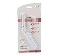 Baxnore Tondeuse de bikini électrique pour femmes, épilation indolore, conception inclinée sûre, utilisation à sec, portable avec lumière LED et peigne limitant, matériau ABS
