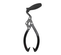 Baxnore Tongs en rondins Robustes, 2 Outils de Levage en rondins en Acier à 2 Griffes avec des Dents pour la Manipulation du Bois, 440 LB Capacité de bûcher