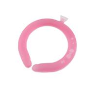 Baxnore Tube de refroidissement du cou anneaux de glace portables réutilisables soulagement instantané de la température corporelle pour les sports de plein air, les entraînements (Rose)