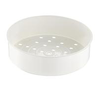 Baxnore Universal Plastic Steaming Rack for Rice Cookers, Stackable Food Tier Insert, Multi Layer Vegetable Steamer Basket, Reusable Kitchen Cooking Accessories (4L)