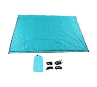 Baxnore Voile d'ombrage rectangulaire de qualité supérieure, auvent extérieur, terrasse, Jardin, Piscine, Tissu en Toile Durable avec Anneaux en Acier Inoxydable, 90% d'ombre, 98 (Lac Bleu)