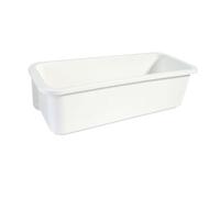 Baxnore Wall Mounted Drawer Organizer Pull Out Design White Punch Free Wall Mounted Underwear Storage Drawer for Socks Bras Clothes PP Material Space Saving Solution for Bathroom