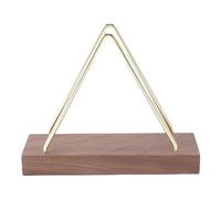 Baxnore Wooden Napkin Holder Decorative Standing Napkin Dispenser Vertical Paper Towel Rack for Kitchen Dining Room Restaurant Cafe Office Home Decor