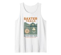 Baxter Trails Chemise Boussole Voilier Baxter State Park Débardeur