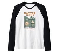 Baxter Trails Chemise Boussole Voilier Baxter State Park Manche Raglan