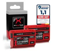 Baxxtar 2X Batterie pour Nikon EN-EL15c EN-EL15b EN-EL15 Batterie 2600mAh