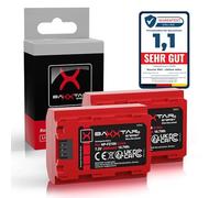 Baxxtar 2X NP-FZ100 Pack de Batteries (Génération IV) 2600mAh Compatible avec Sony Alpha 6600 6700 A6600 A6700 A1 A9 9 R S II A7 III IV A7R 7CR 7S 7R A7III R V R3 R4 FX3 FX30 A7C2 A7R3 NP FZ100