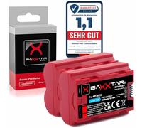 Baxxtar 2x NP-W235 Batterie 2600mAh avec Capteur NTC compatible avec Fuji Fujifilm GFX-50s II GFX-100S GFX100 II GFX100RF X-H2 X-H2S X-S20 X-T4 X-T5 GFX 100S GFX50 XH2 XH2S XS20 XT4 XT5 NPW235 NP W235
