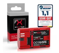 Baxxtar Batterie pour Canon LP-E6 LPE6 EOS 5D Mark I-IV, 2250mAh 7.2V | Batterie pour EOS R5 XC10 XC15 5DS R 6D 7D 60D 60Da 70D 80D 90D WFT-E5 E7, anti court-circuit