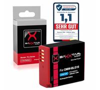 Baxxtar DMW-BLG10 Batterie Remplacement pour Panasonic DMW-BLG10E DMW BLG10 1000mAh 7.2V Compatible avec Panasonic Lumix DC GX9 G110 G100 TZ202 TZ101 TZ99 TZ91 GF3 GF5 GX7 GX80 LX100 II ZS70 ZS110