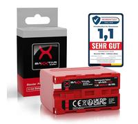 Baxxtar NP-F970 Batterie 9600mAh Compatible avec caméscope Sony, indicateurs LED, éclairage, Lampe vidéo, moniteurs, caméra, Battery NP-F550 NP-750 NP-F950 NPF970 NP F970