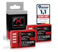 Baxxtar Pro 2X Batterie pour Panasonic DMW-BLF19 BLF19E Batterie 2400mAh