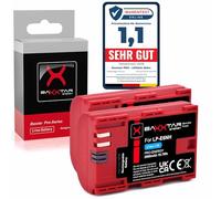 Baxxtar Pro 2X LP-E6NH Batterie Rechargeable 2600mAh Compatible avec Canon EOS R5 R6 R6II R7 5D Mark II III 5DS 6D 7D 60D 70D 80D 90D WFT-E5 WFT-E7 XC10 XC15 LPE6NH LP-E6