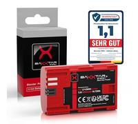 Baxxtar Pro LP-E6NH Batterie 2600mAh - Remplace Canon LP-E6NH, LP-E6N, LP-E6 - pour EOS R5, R6, R6 II, R7, 5D Mark II-IV, 5DS, 6D, 7D, 60D-90D, XC10, XC15 - pour Les Longues Sessions Photo et vidéo