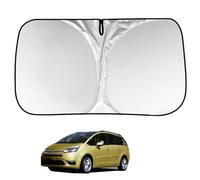 Pare Soleil Voiture Pare Brise Avant pour C4 Grand Picasso 2008-2013 Intérieure Visière Fenêtre Avant Bloque la Chaleur du Soleil et Les UV Pliable Été Accessoires,A