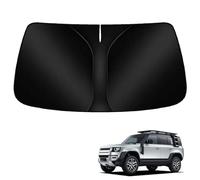 BAYAJIAZ Pare Soleil Voiture Pare Brise Avant pour Defender 110 2020-2025 Intérieure Visière Fenêtre Avant Bloque la Chaleur du Soleil et Les UV Pliable Été Accessoires,B