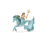 Schleich – 70594 Sirène Eyela sur Cheval de mer (bayala) – Multicolore