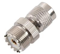 Bayda Connecteur Adaptateur TNC Mâle vers PL259 UHF Femelle, Argent