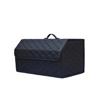 BAYDE Cuir Coffre Rangement Boîte,pour GS300/GS350 Sacs pour Coffre de Voiture Organisateur Boîte Imperméable Pliable Accessoires,C/Black-M