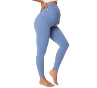 BAYDI Nudi Legging de grossesse opaque taille haute pour femme enceinte, Phalaenopsis, M