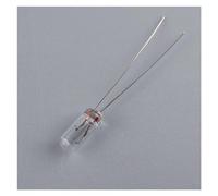 BaydOg 10/25/50 pcs/lot Miniature 0.07A 3mm 4mm 5mm 3 V/6 V/9 V/12 V/24 V Mini lampe ampoule Edison à incandescence Filament de riz (Color : 10Pcs, Size : 9V_5MM)