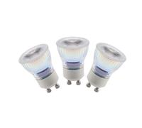 BaydOg Mini ampoule led GU10 à intensité variable, AC 110V 220V 7W 35mm, lampe de projecteur for petits bijoux, ampoule de remplacement halogène (Color : Cold White, Size : NO_GU10 COB 220V)