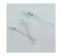 BaydOg Mini ampoule transparente 12V, 25 pièces, 5mm 4mm 3mm, ampoules de blé et de riz, bouton de commutation, ampoule indicateur, lampe en tungstène (Color : 3MM)