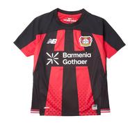 Bayer 04 Leverkusen Enfant New Balance 26/27 Home Youth Short Sleeve Jersey, Polyester, Taille YL