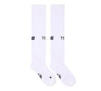 Bayer 04 Leverkusen Enfant New Balance 26/27 Third Youth Sock en Blanc, Polyester, Taille M