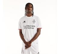 Bayer 04 Leverkusen Homme New Balance 26/27 Third Short Sleeve Jersey en Blanc, Polyester, Taille S
