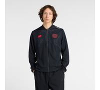 Bayer 04 Leverkusen Homme New Balance Match Jacket en Noir, Polyester, Taille S