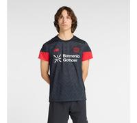 Bayer 04 Leverkusen Homme New Balance Match Jersey en Noir/Rouge, Polyester, Taille 2XL