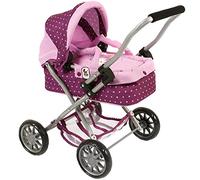 Bayer - 55529 - Poussette Landau Pour Poupée - Smarty - 56 cm Lilac/Rose